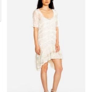 Keyla Ruffle Tunic Dress from Love Johnny Was